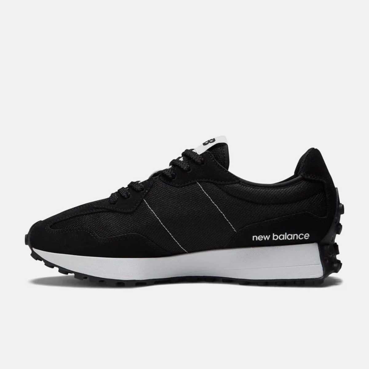 נעלי ספורט Men's 327 Black White - לגברים
