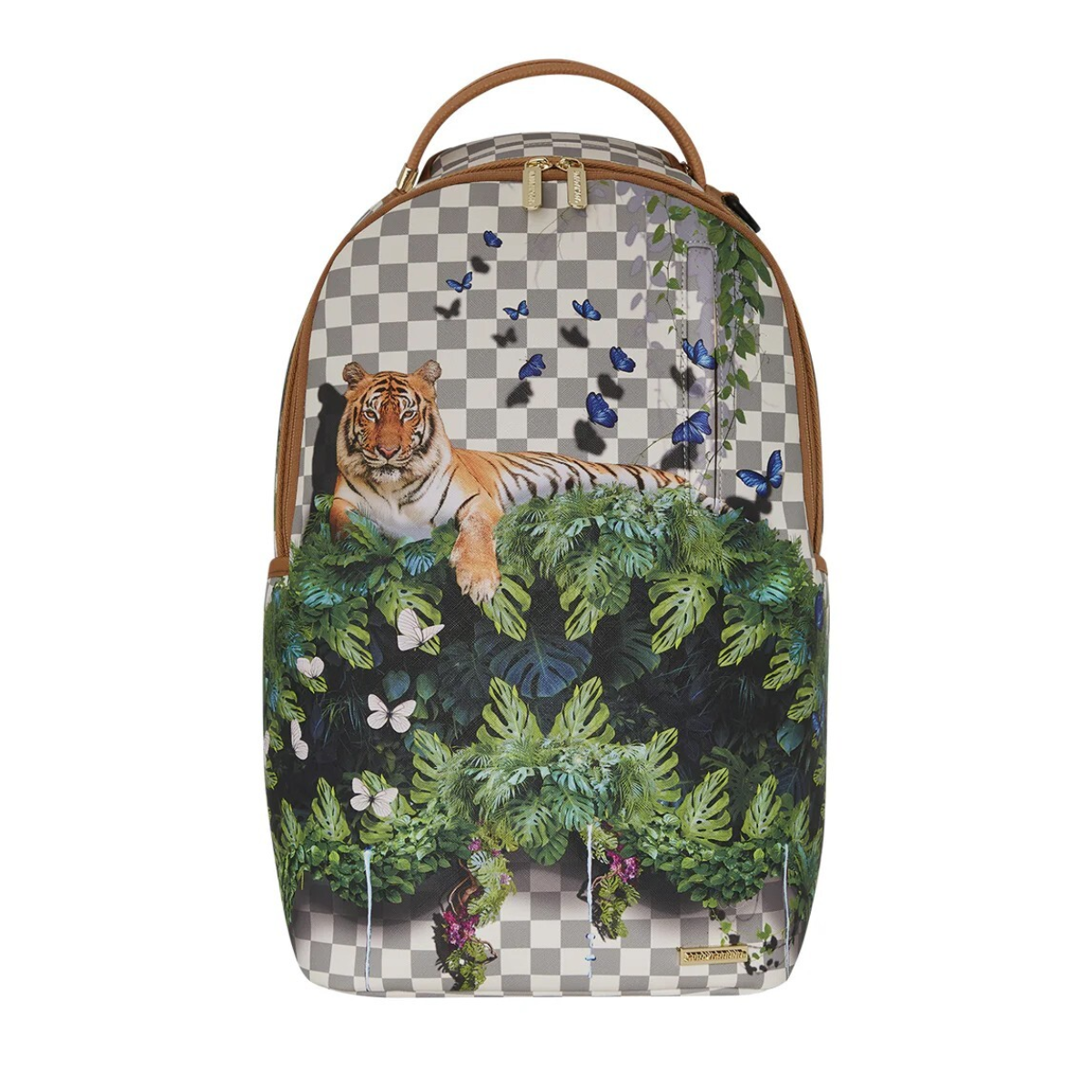TIGER CHILLING IN THE JUNGLE BACKPACK SPRING 2025 BA CKPACK