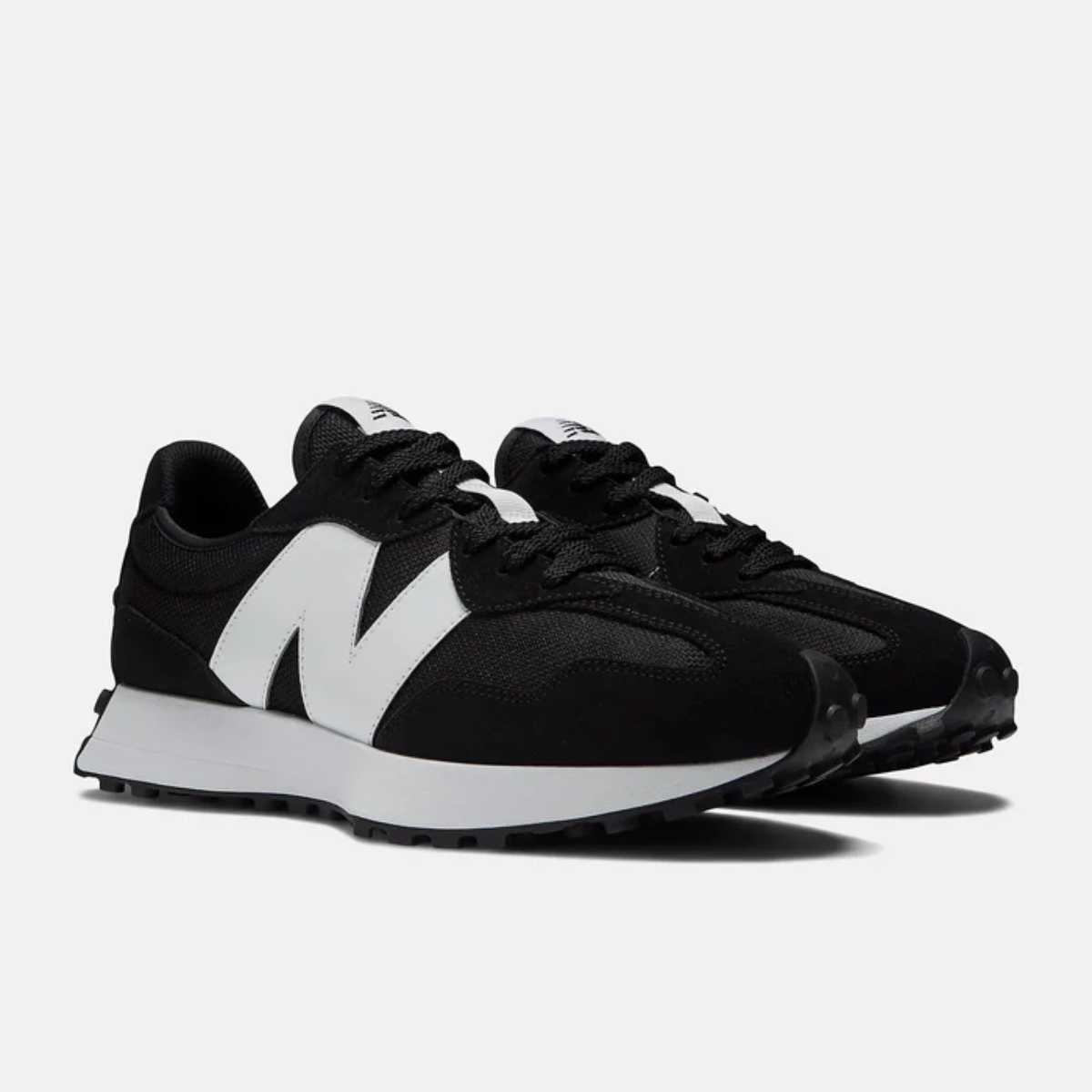 נעלי ספורט  Men's 327 Black White - לגברים