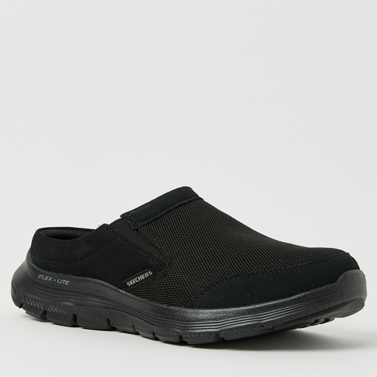 נעליים - Suede & Mesh Backless Slip-On W/ Air-Cooled Memo / גברים