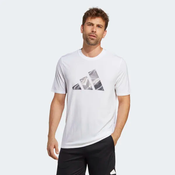 טי שירט לגבר - D4M HIIT GF TEE XS / white